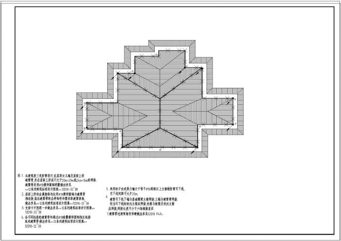 某三层别墅电气设计图纸（剪力墙结构）_图1