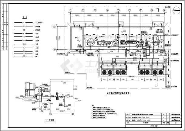 闭式循环水系统详细CAD图纸-图二