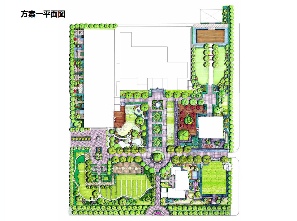 【北京】欧式庄园景观方案设计
