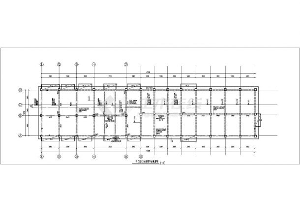 高铁牵引变电所建筑及结构设计施工图-图一