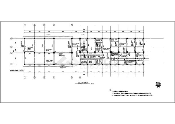 高铁牵引变电所建筑及结构设计施工图-图二