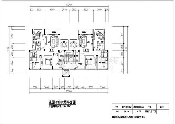 住宅项目规划建筑CAD套图-图一