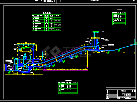 本图纸内容为某水电站套图共6张2分510上传于:2018