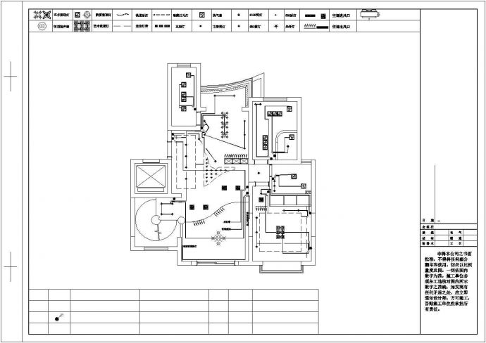 某小区复式住宅建筑cad设计图（全套）_图1