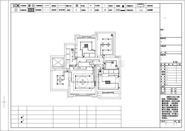 某小区复式住宅建筑cad设计图（全套）-图二