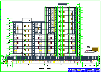 23层商住楼建筑设计施工图_图1