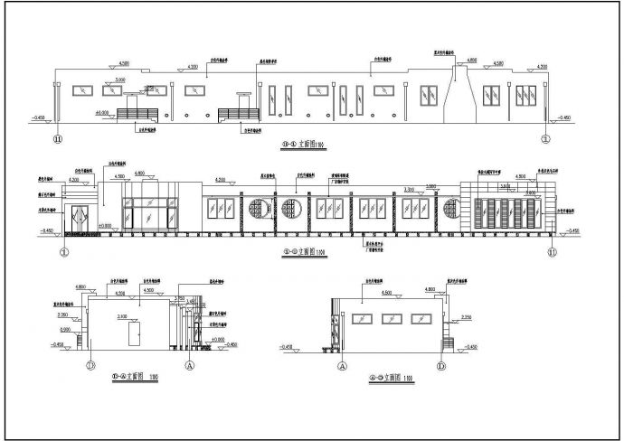 某地区云溪2号别墅全套建筑设计CAD施工图_图1