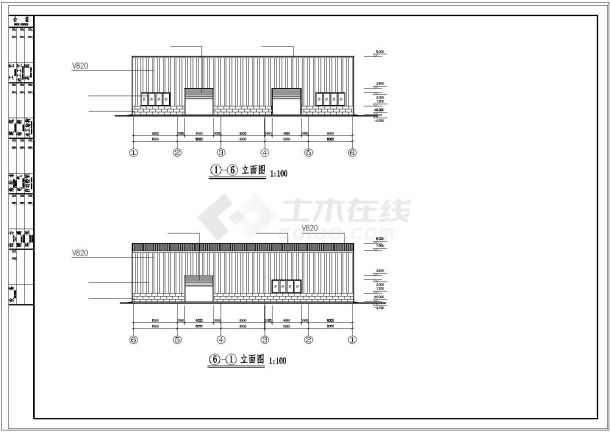 19米跨桁架式钢架施工图纸-图二