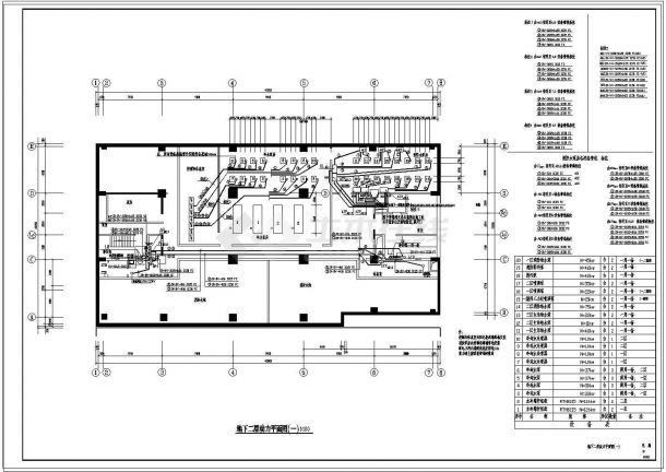 某高层办公楼电气施工图（共22张）-图二