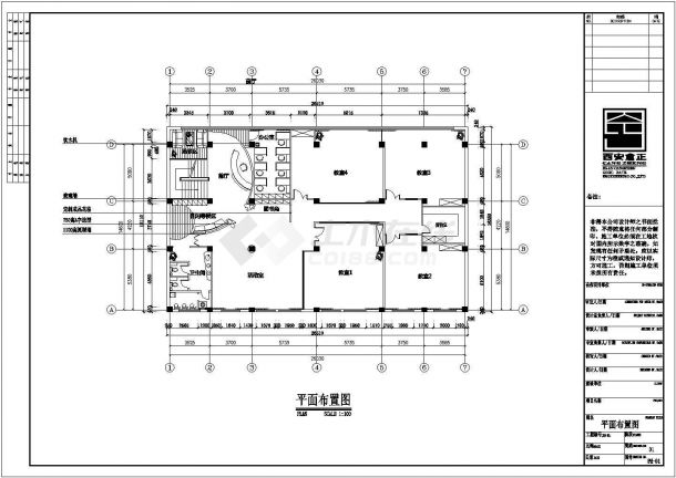 某幼儿园室内插座电位示意图-图一