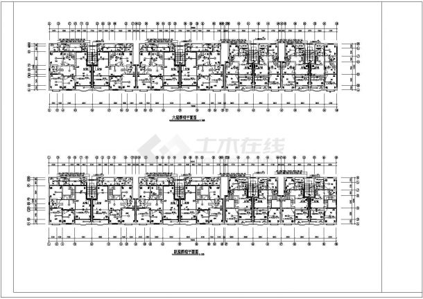 某地住宅楼电气设计施工图（共6张）-图二
