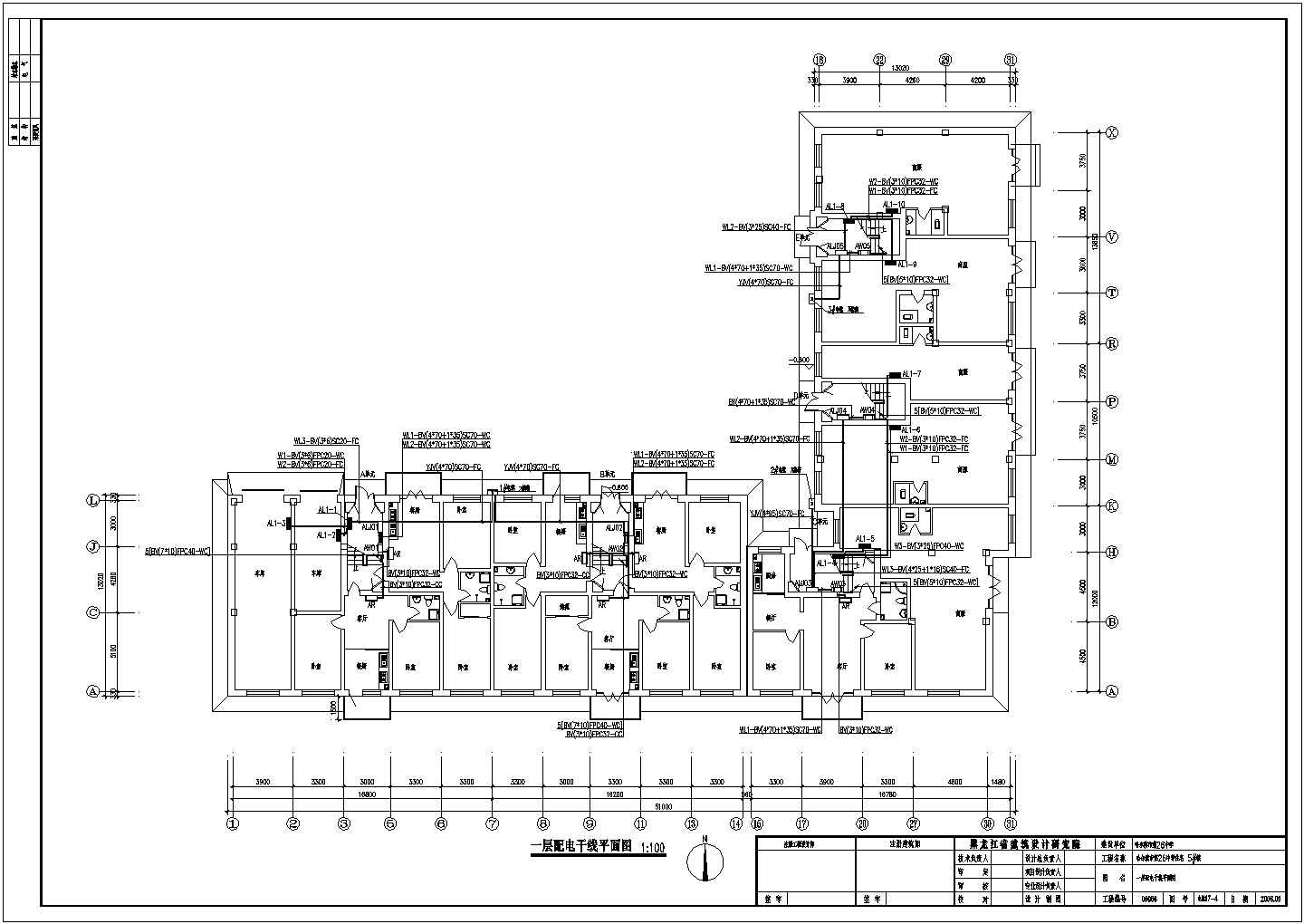 某地高层住宅楼电气设计施工图详图
