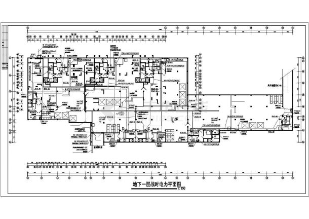 某地住宅楼电气设计施工图（含地下室）-图二
