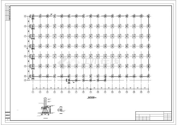 双层钢结构工厂CAD详细参考图-图一