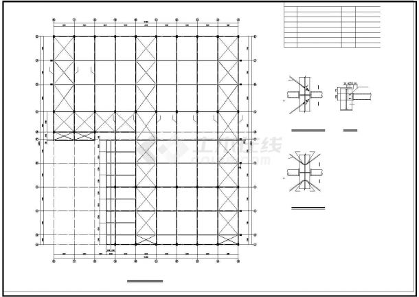 某仓库结构设计施工图（含设计说明）-图二