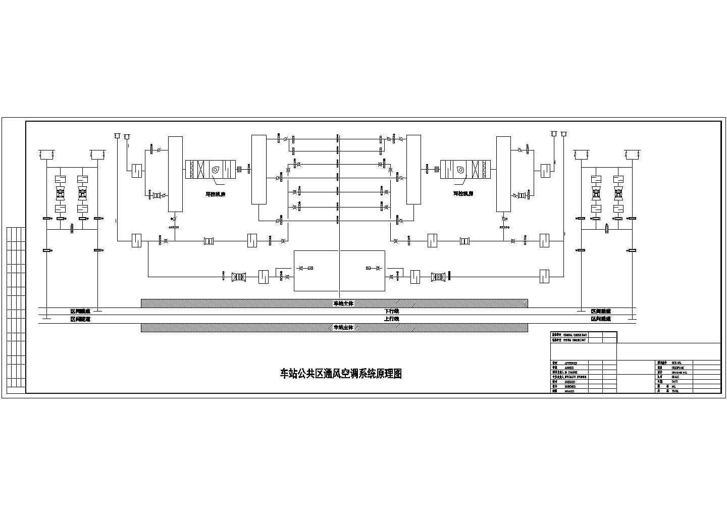 【山西】某车站暖通系统设计施工图