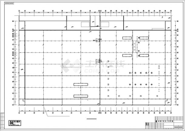 某地宿舍楼工程电气设计施工图（共6张）-图一