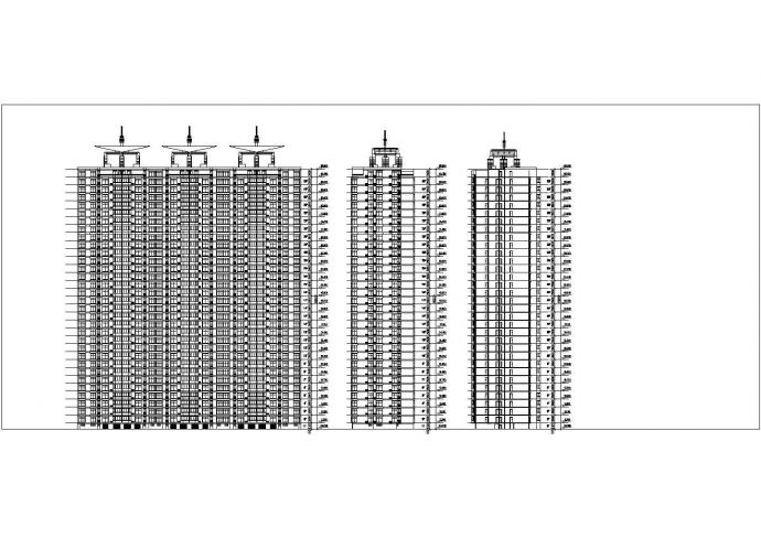 某地三十二层住宅楼建筑设计施工图_图1