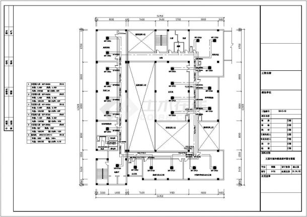 【宁波】某监控中心空调系统设计图纸-图二