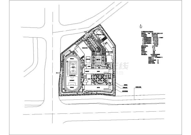 某地小学教学楼全套设计施工图纸-图一