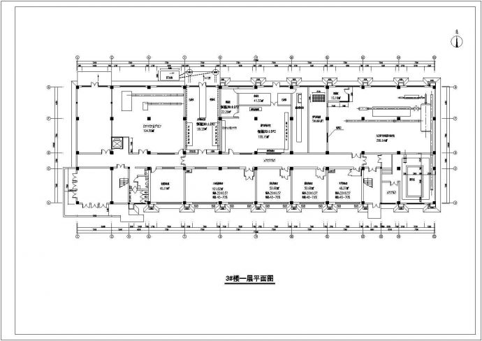 某地工程楼一层恒温恒湿空调设计施工图_图1