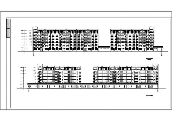 某高档小区三期公寓楼CAD建筑施工图_图1