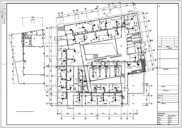 【苏州】某公司厂房空调系统设计图纸-图一