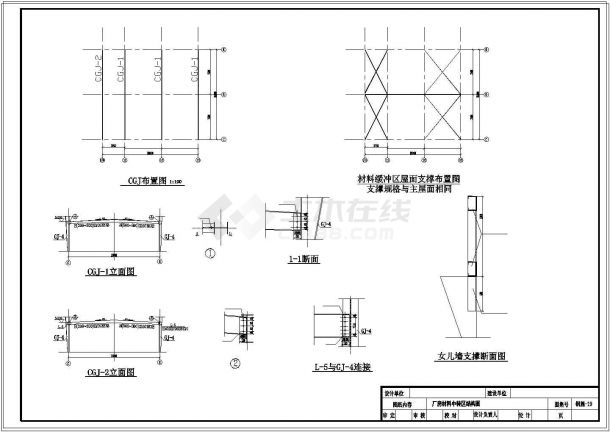 某园区轻钢结构厂房规划参考图-图二