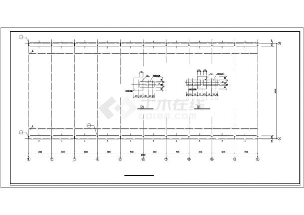 某工业园区厂房钢结构规划图-图二