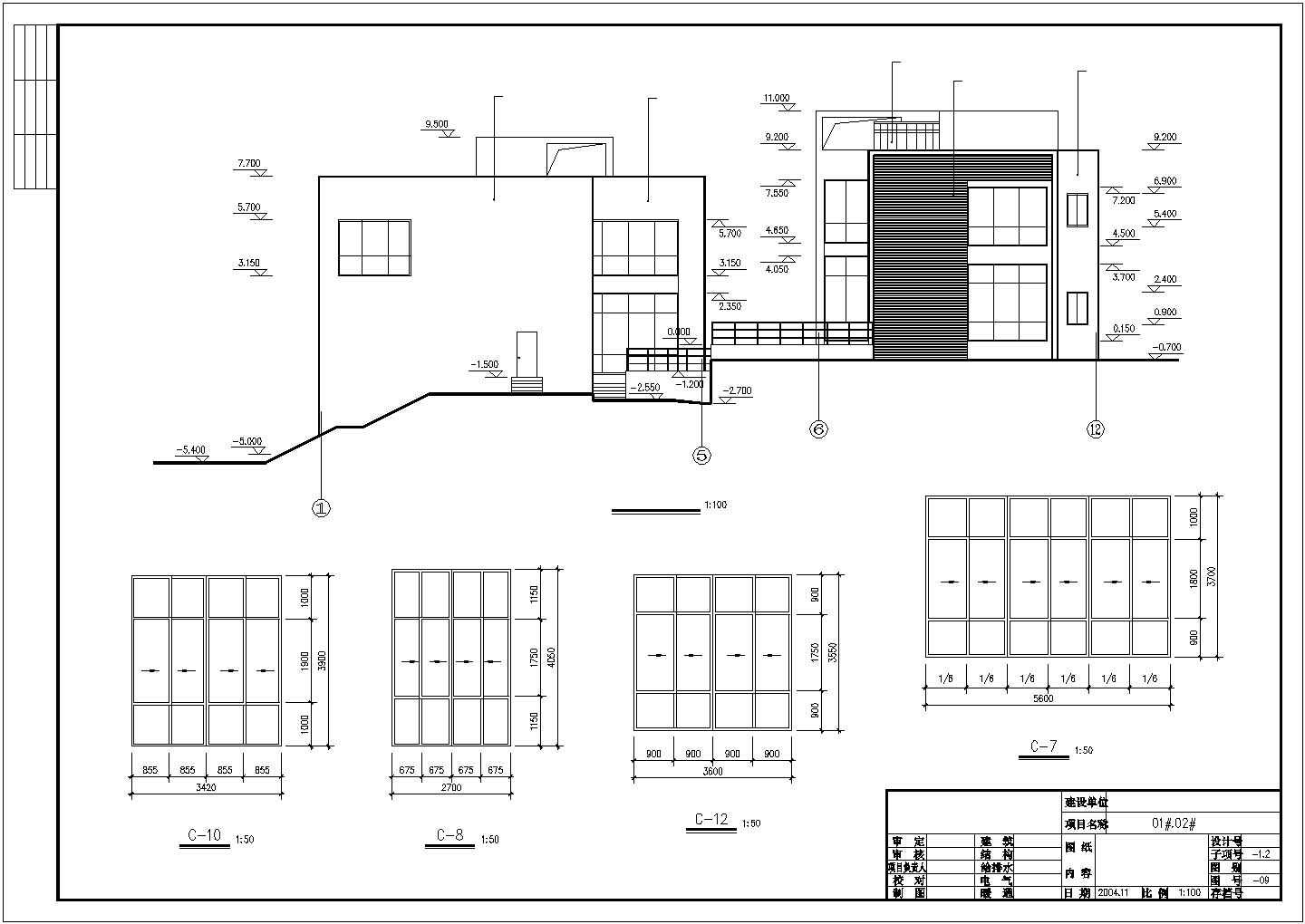 某小区豪华别墅建筑设计CAD图