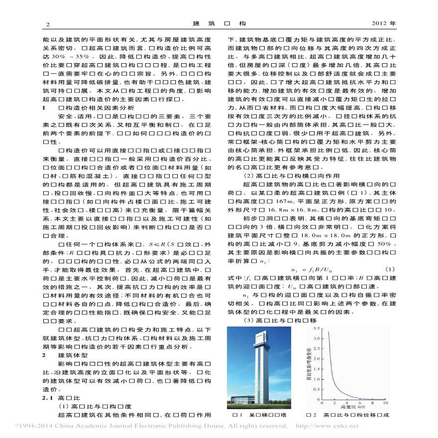 超高层建筑结构经济性探讨 汪大绥-图二