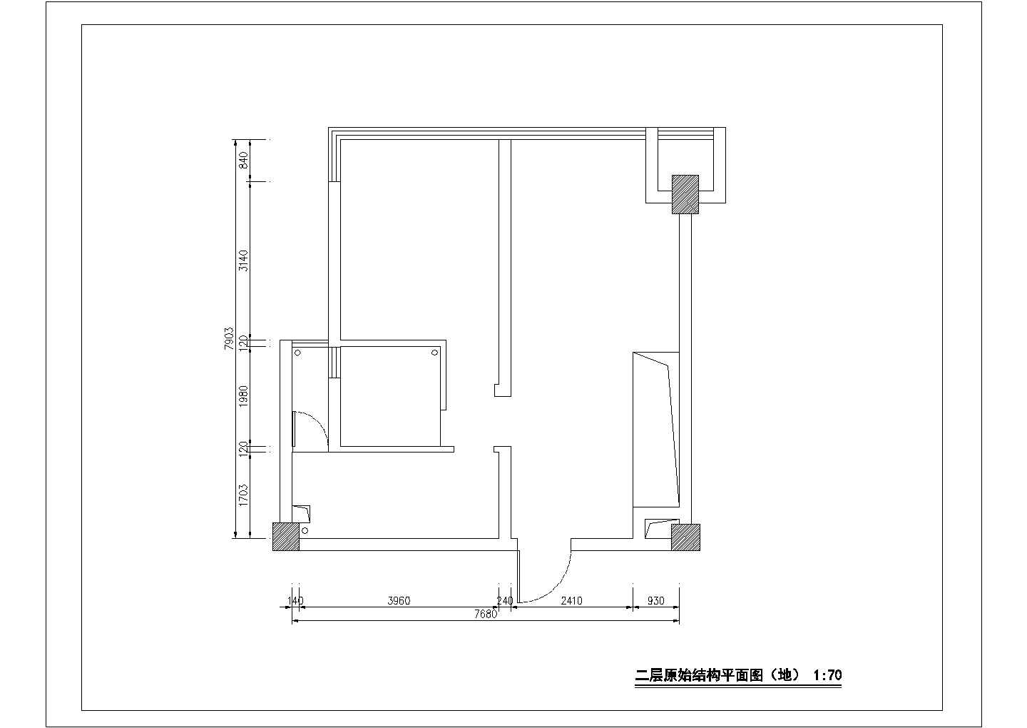 某简约欧式别墅室内装修设计施工CAD图