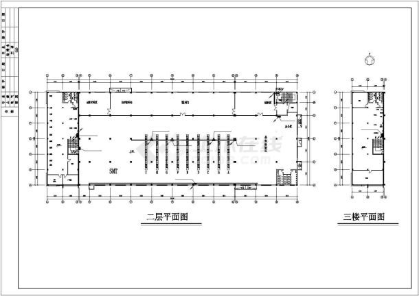 某地工厂车间的电气全套设计施工图-图二