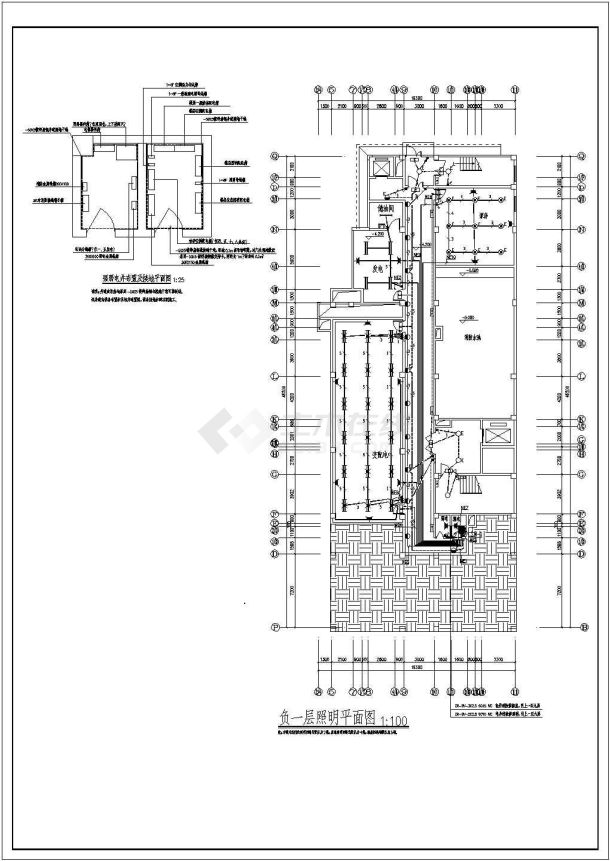 某地高层高级医院电气详细设计施工图-图二