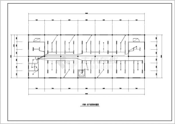某地工业厂房水电施工图（共6张）-图二