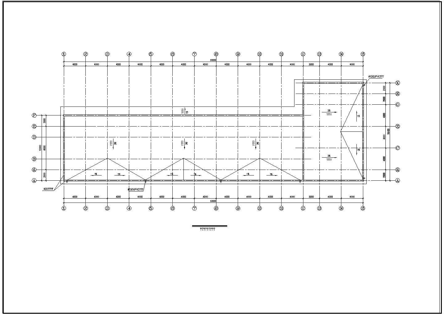 某厂房建筑结构设计CAD图纸