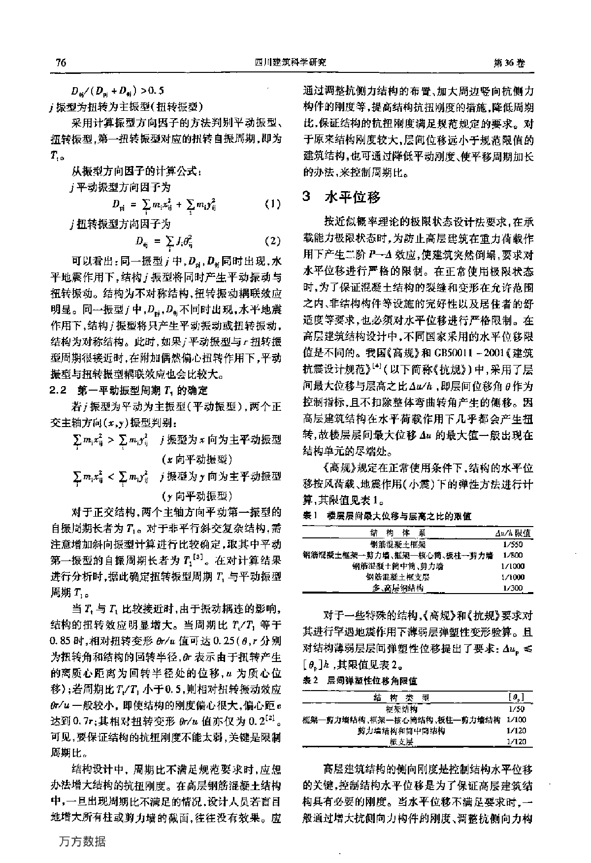 高层钢筋混凝土结构计算分析中6个重要参数的探讨-图二