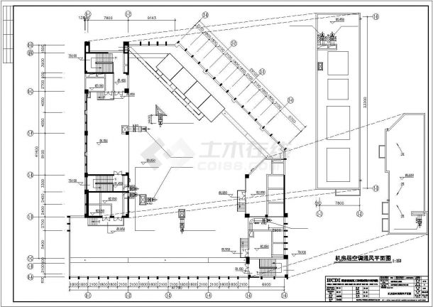 某住宅小区通风防排烟设计施工图-图一