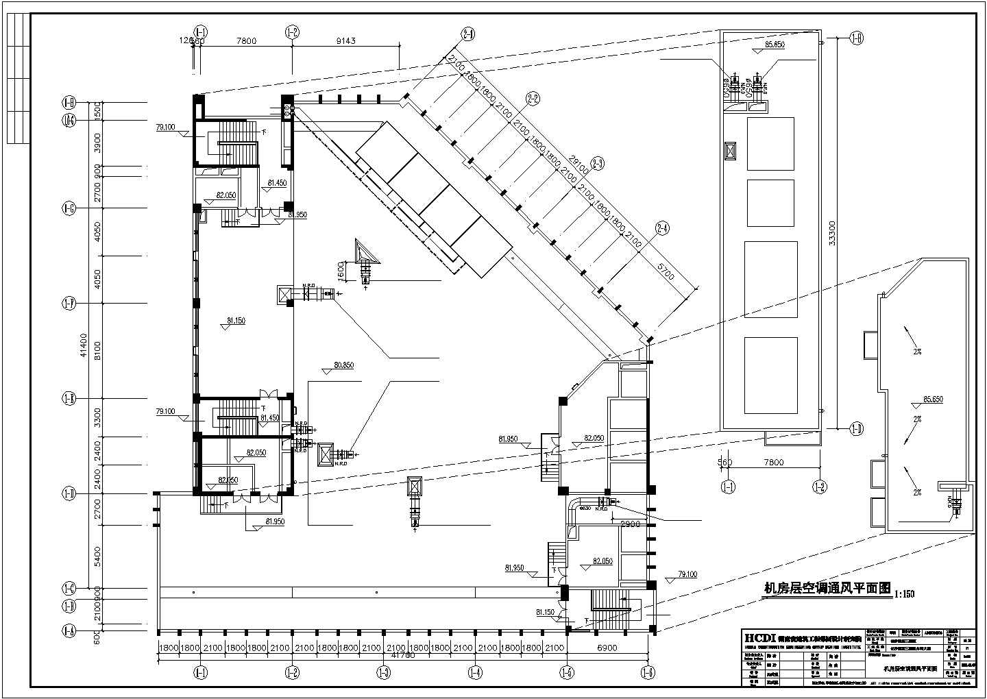 某住宅小区通风防排烟设计施工图