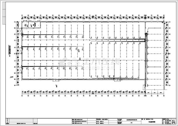 某工业厂房电气设计施工图（共7张）-图一