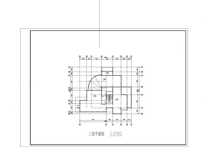 比较详细的一套别墅建筑CAD施工图纸_图1
