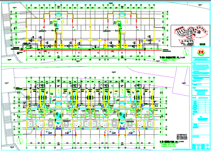 某多层6+1住宅楼给排水设计施工图_图1