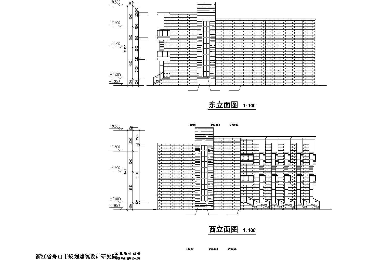 某地联排别墅cad参考图