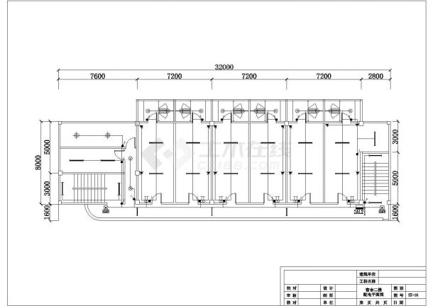 某工业厂房车间电气设计图（全集）-图二