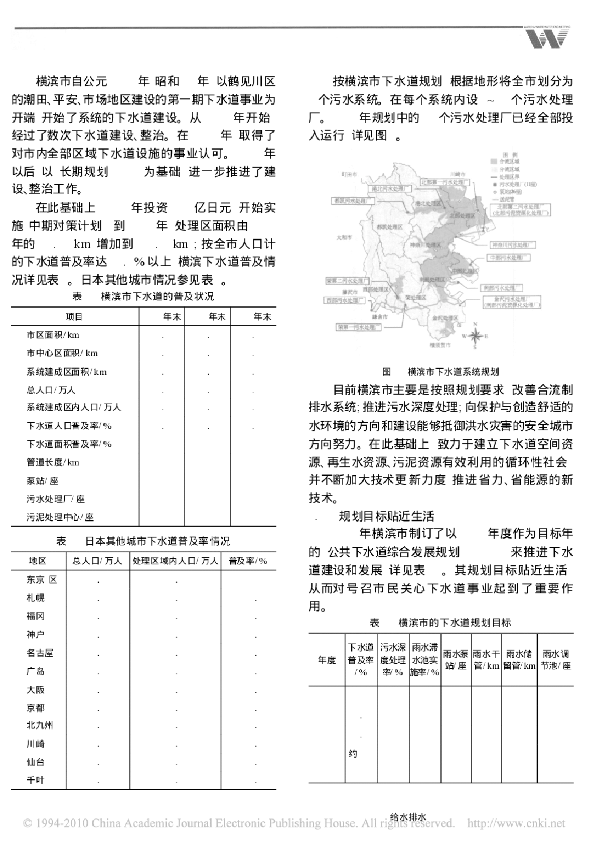 日本横滨排水设施建设及运行管理经验和启示(上)-图二