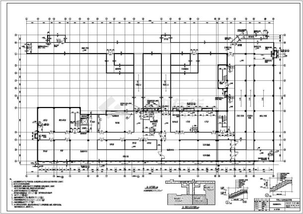 某大学学院综合楼建筑设计施工图纸-图二