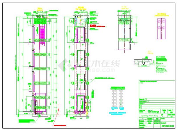 电梯资料CAD（2018）-图二