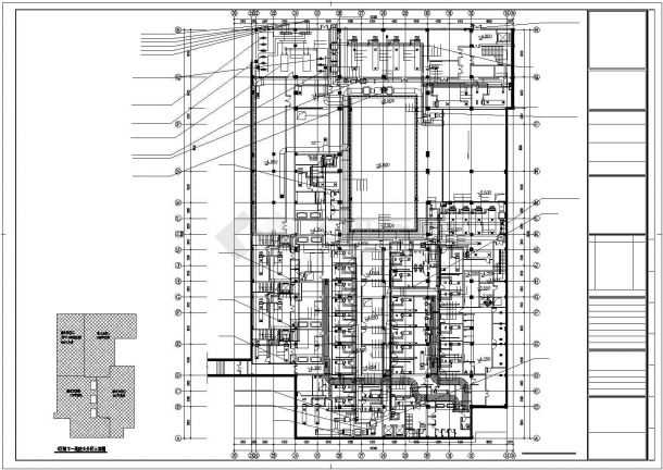 【上海】某公建项目空调设计施工图纸-图一