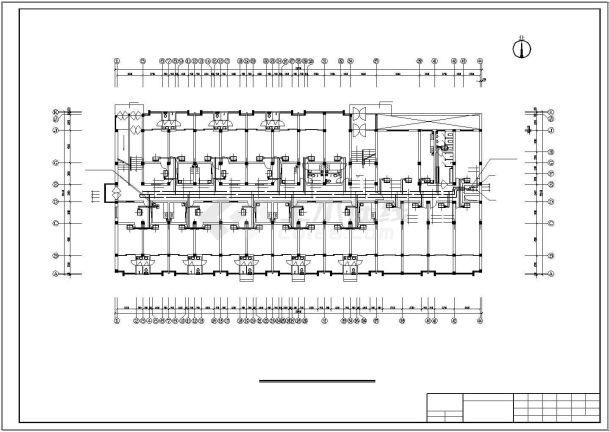 某工业园1#楼空调系统设计施工图纸-图一