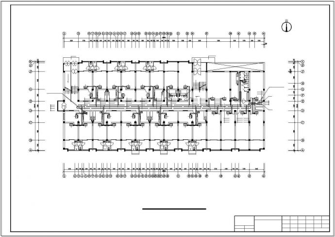 某工业园1#楼空调系统设计施工图纸_图1